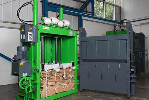 Factors to consider when choosing a waste baler or compactor