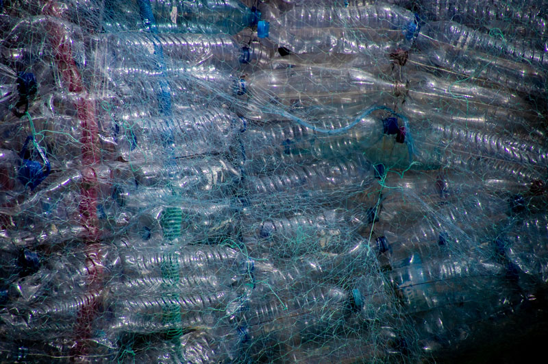 plastic bottle waste